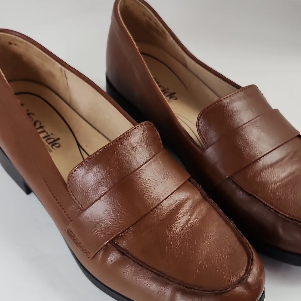 LifeStride Women's Brown Loafers, Size 10